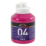 Creativ virksomhed https: www.cchobby.nl acryl-paint-with-glitters-pink-500-ml-1-bottle