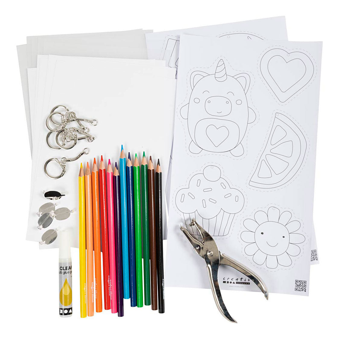 Creativ virksomhed https: www.cchobby.nl creative-box-shrink-foil-sheets-accessories-1-box