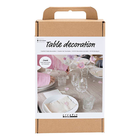 Creativ Company Hobbyset Table Decoration Pastel Colours