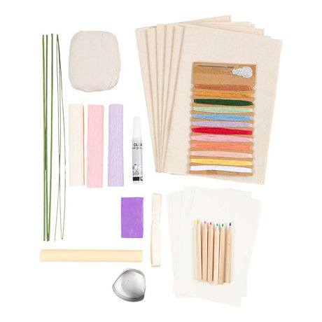 Creativ Company Hobbyset Table Decoration Pastel Colours