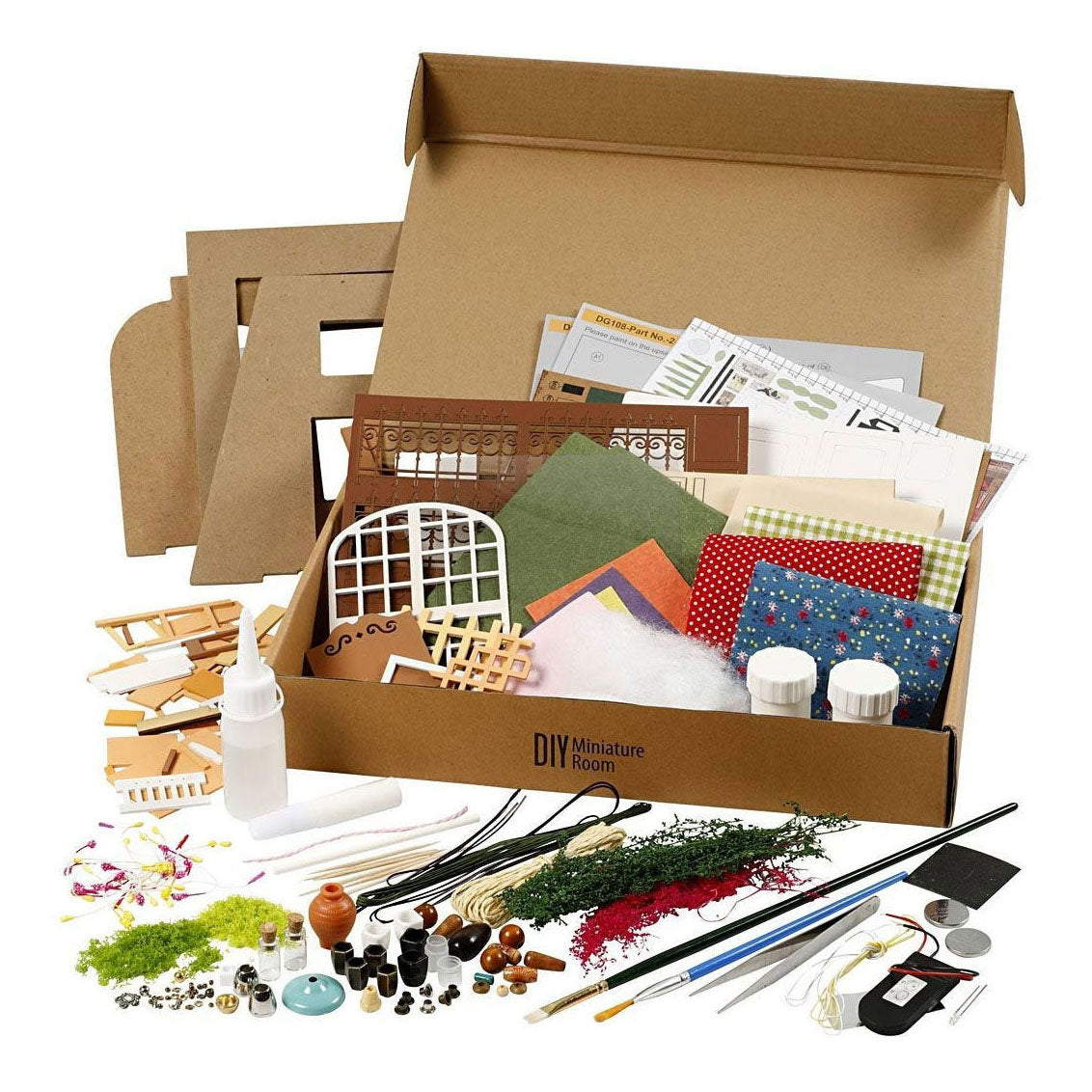 Creativ Company DIY Miniature Room Tuin Craft Set
