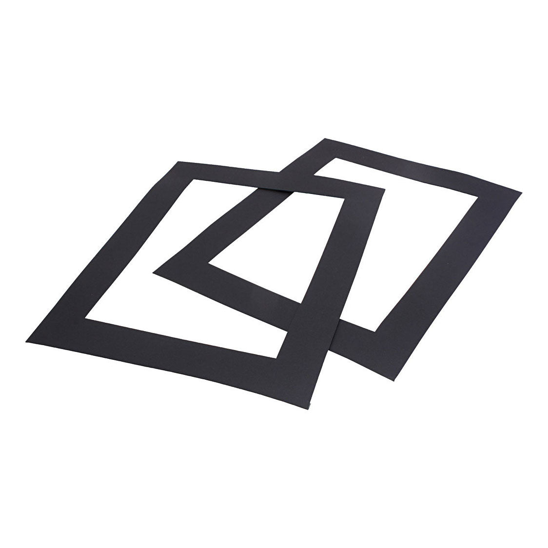 Creativ firma passepartouts sort A4, 100 stk.
