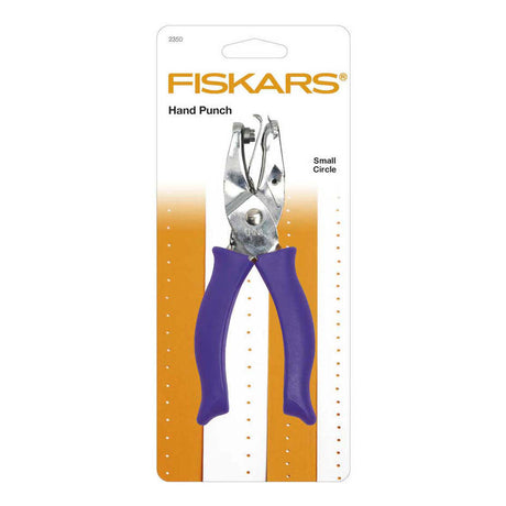 Creativ firma fiskars håndstanse, lille cirkel, hulstørrelse 1,5 mm, 1 stk