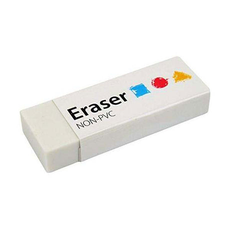 Creativ firma viskelæder, mål 62x22x10 mm, 20 stk, 1 æske