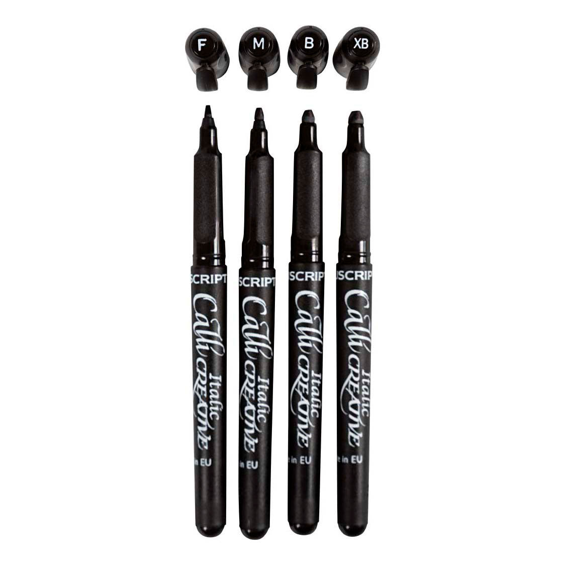 Https: www.cchobby.nl calligraphy-markers-line-thickness-1-4-2-5-3-6-4-8-mm-black-4-piece-1-box