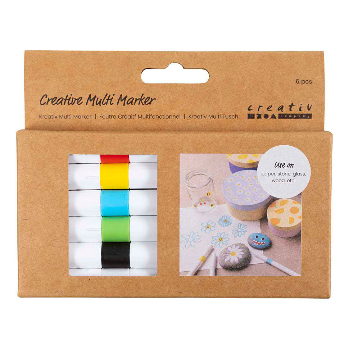 Creativ virksomhed https: www.cchobby.nl creative-multi-marker-line-thickness-4-mm-various-colors-6-piece-1-box