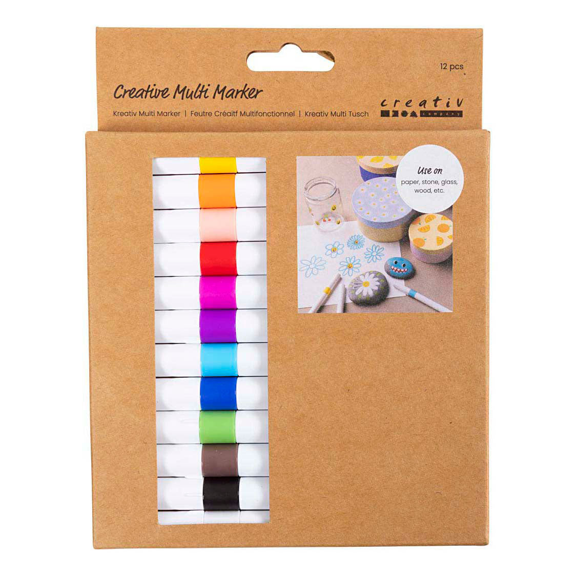 Creativ virksomhed https: www.cchobby.nl creative-multi-marker-line-thickness-4-mm-various-colors-12-piece-1-box