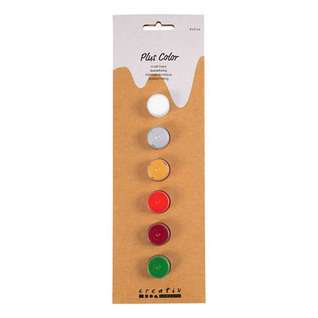 Creativ company plus farve akrylmaling, julemaling, 6x5 ml 1 æske