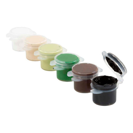 Creativ company plus farve akrylmaling, natur, 6x5 ml 1 æske