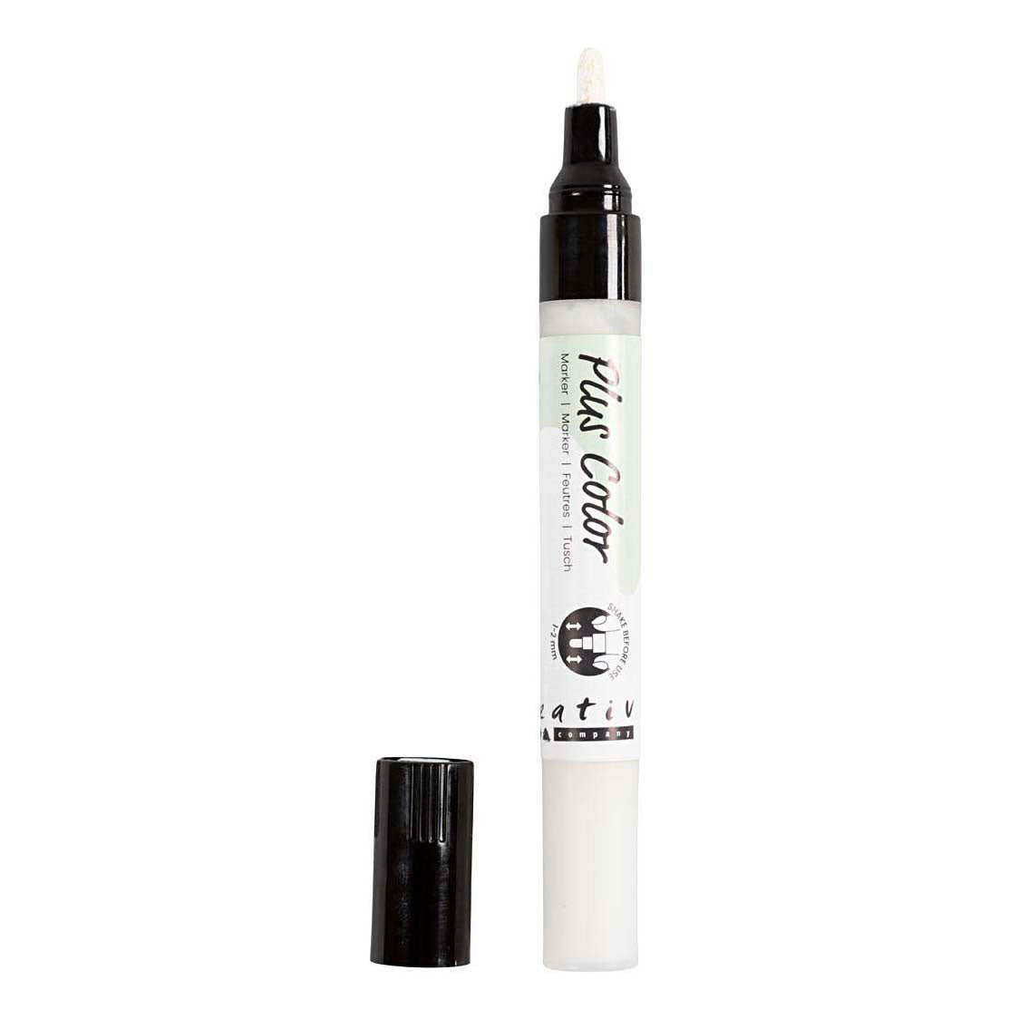 Creativ company plus farvetusch 1-2mm - råhvid