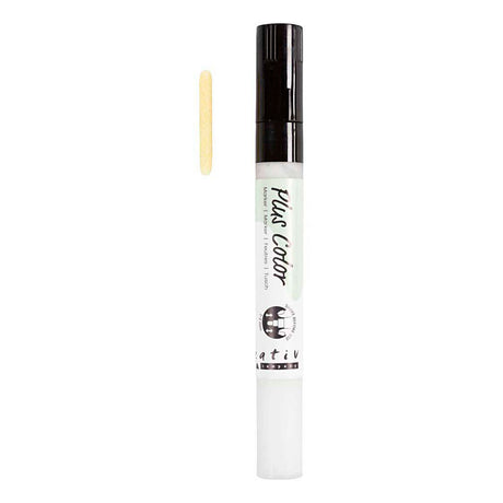 Creativ company plus farvetusch, l: 14,5 cm, stregbredde 1-2 mm, råhvid, 5,5 ml, 1 stk.