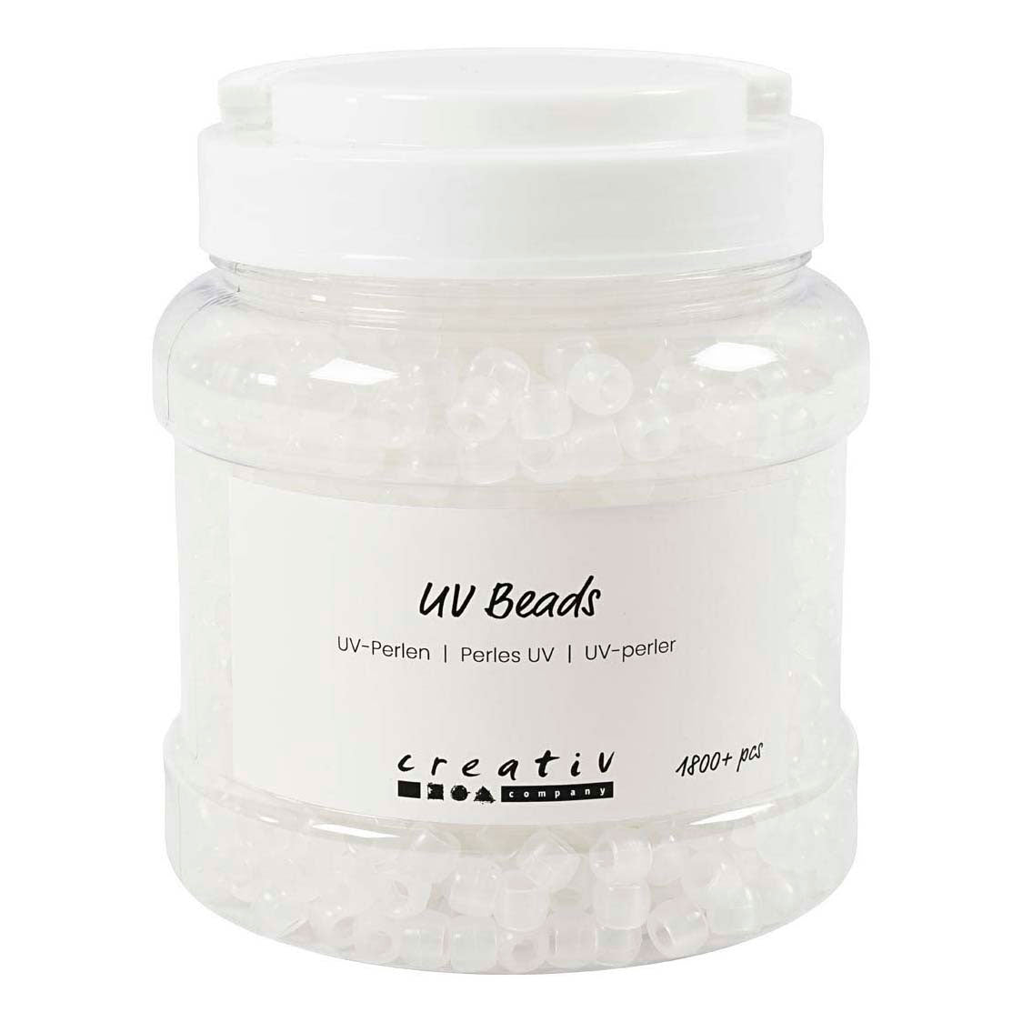 Creativ virksomhed https: www.cchobby.nl uv-beads-l-6-mm-d-8-mm-hole size-4-mm-approx-1800-piece-various-colors-320-gr-700-ml-1-box