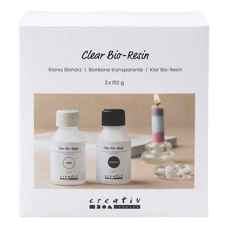 Creativ virksomhed https: www.cchobby.nl transparent-bio-resin-clear-2x150-ml-1-box