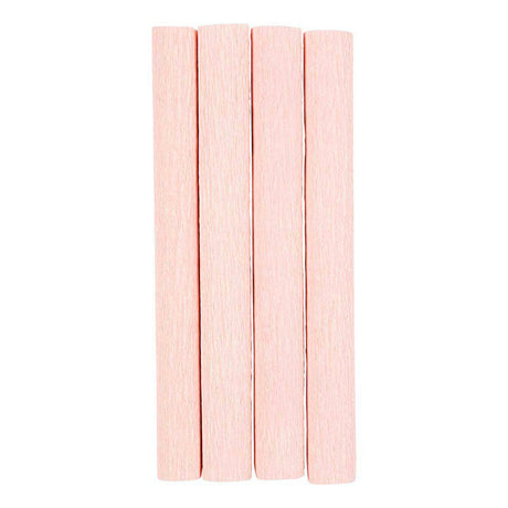 Creativ company crepepapir, ark 25x60 cm, crepeforhold: 180%, 105 gr, lys pink, 4 ark 1 æske