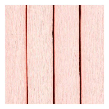 Creativ company crepepapir, ark 25x60 cm, crepeforhold: 180%, 105 gr, lys pink, 4 ark 1 æske