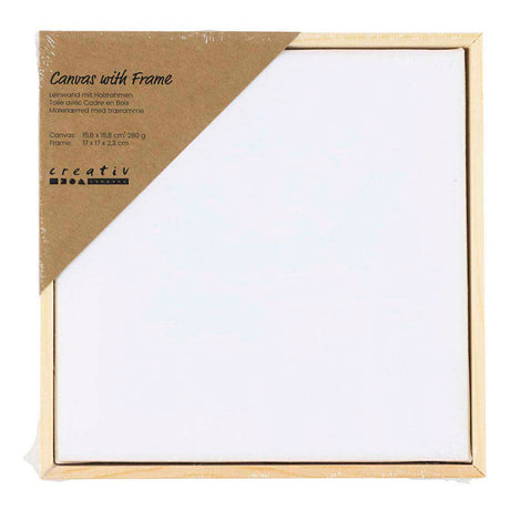 Creativ virksomhed https: www.cchobby.nl stretched-canvas-with-frame-size-15-8x15-8-cm-280-gr-white-1-piece