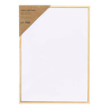 Creativ company opspændt lærred med ramme 280gr. 21x29,7cm - hvid