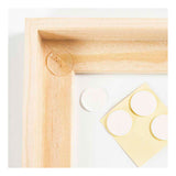 Creativ company opspændt lærred med ramme 280gr. 21x29,7cm - hvid