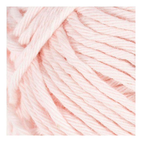 Creativ company bomuldsgarn, str. 8 8, l: 80-85 m, støvet rose, 50 g 1 kugle