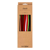 Creativ firma chenille 6mm x 30cm julefarver - 25 stk.