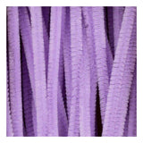 Creativ company chenilletråd lilla håndværksmateriale 50 stk 6mm x 30cm.