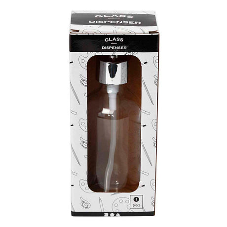 Creativ company sæbepumpe, h: 19,3 cm, d 6,3 cm, 230 ml, klar, 1 stk.