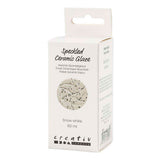 Creativ virksomhed https: www.cchobby.nl speckled-ceramic-glaze-999-1060-c-covering-snow-white-60-ml-1-doosje