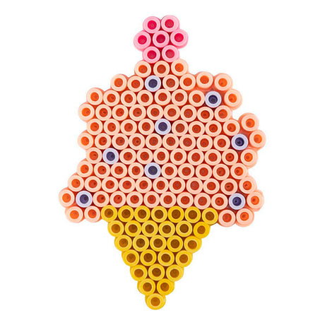 Creativ company nabbi biobeads bundplade, stjerne, størrelse 9,8x9,8 cm, medium, 1 stk.