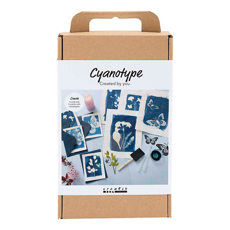 Creativ firma hobbysæt cyanotype, blå, 1 æske