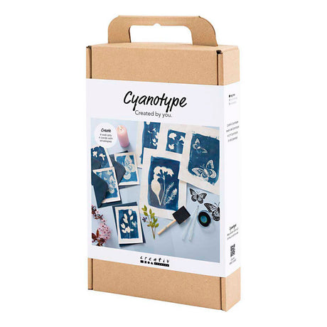 Creativ firma hobbysæt cyanotype, blå, 1 æske