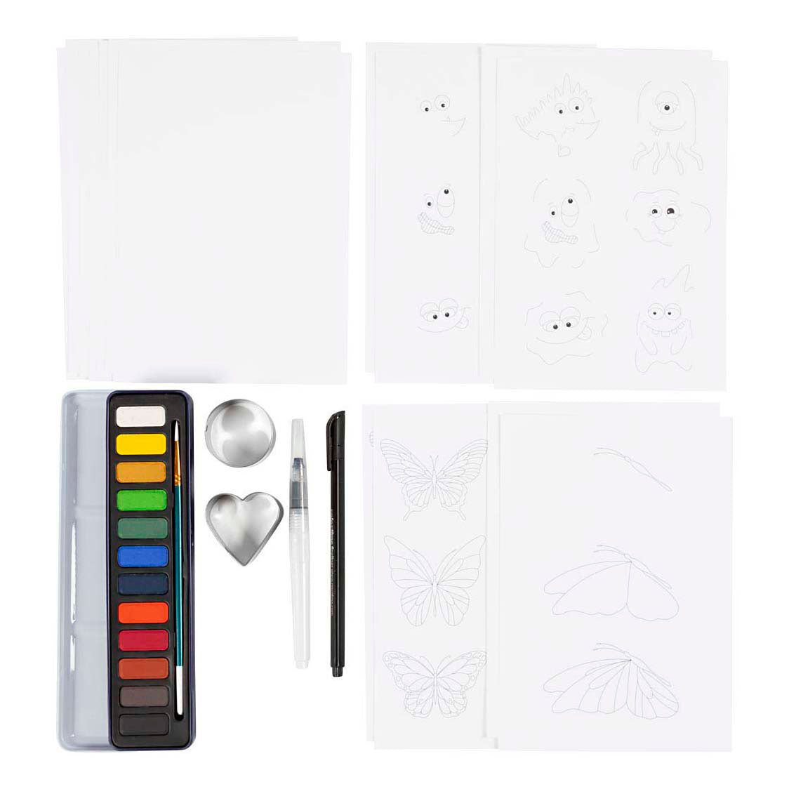 Kreativ virksomhed https: www.cchobby.nl hobbyset-aquarel-1-doos-977768