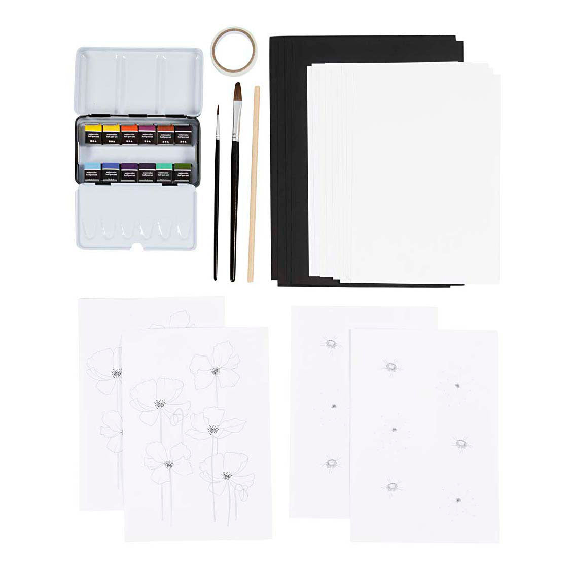 Kreativ virksomhed https: www.cchobby.nl hobbyset-aquarel-1-doos