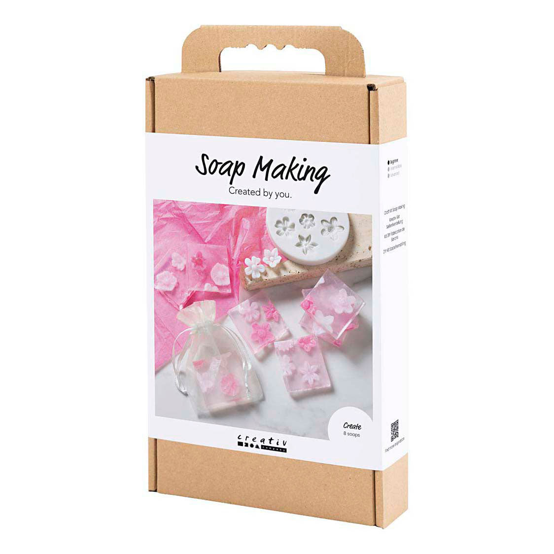 Creativ firma hobby sæt sæbe gør blomster pink