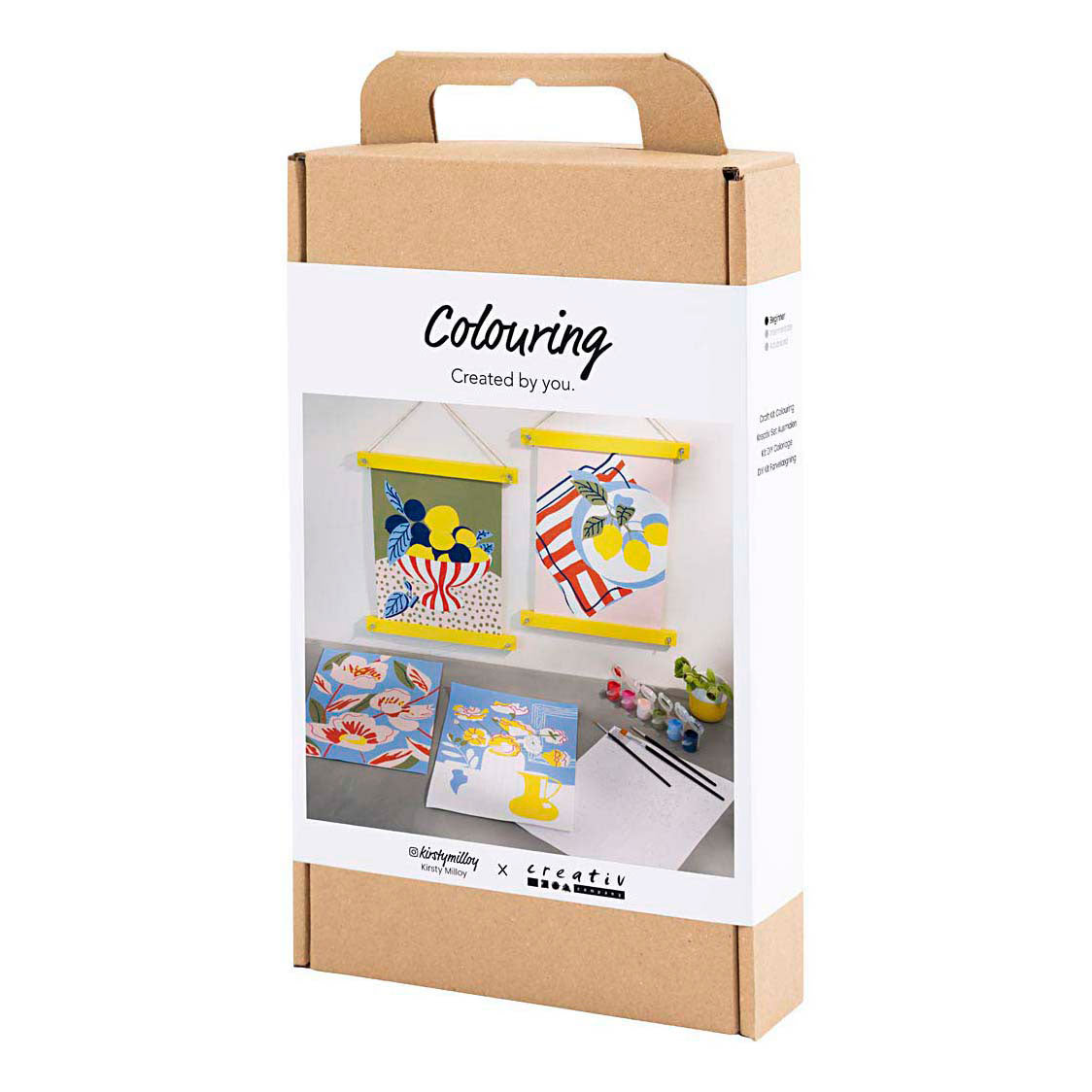 Kreativ virksomhed https: www.cchobby.nl hobbyset-colors-painting-according-numbers-acrylicpaint-1-box