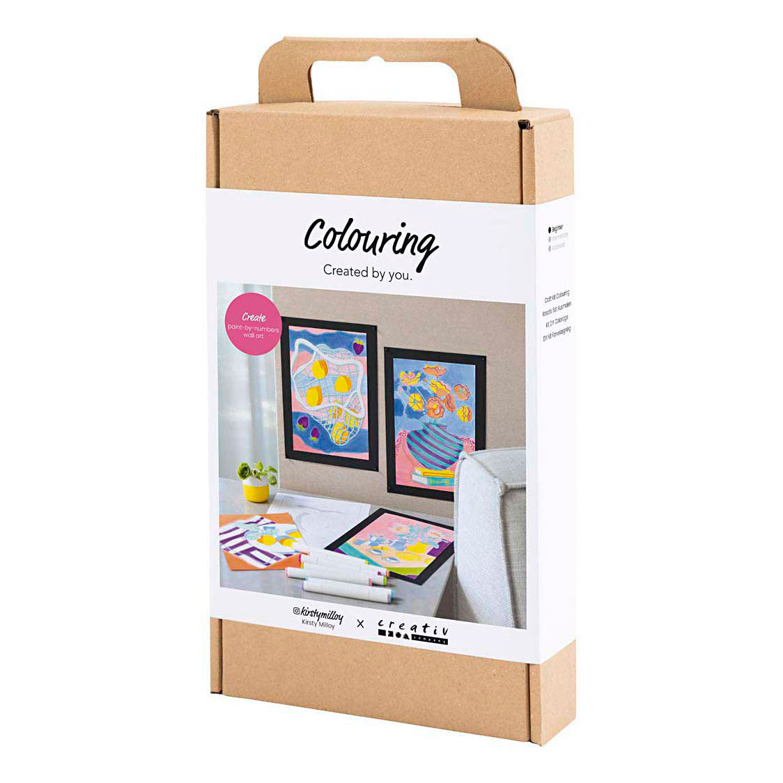 Kreativ virksomhed https: www.cchobby.nl hobbyset-colors-painting-according-numbers-markersticks-1-box-977796