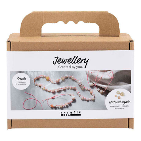 Kreativ virksomhed https: www.cchobby.nl mini-hobbyset-smykker-halskæder-og-armbånd-pink-1-kasse