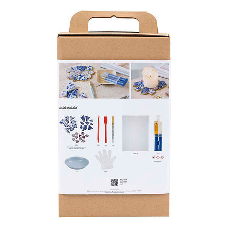 Kreativ virksomhed https: www.cchobby.nl hobbyset-kintsugi-coaster-blue-gold-lightred-white-1-box