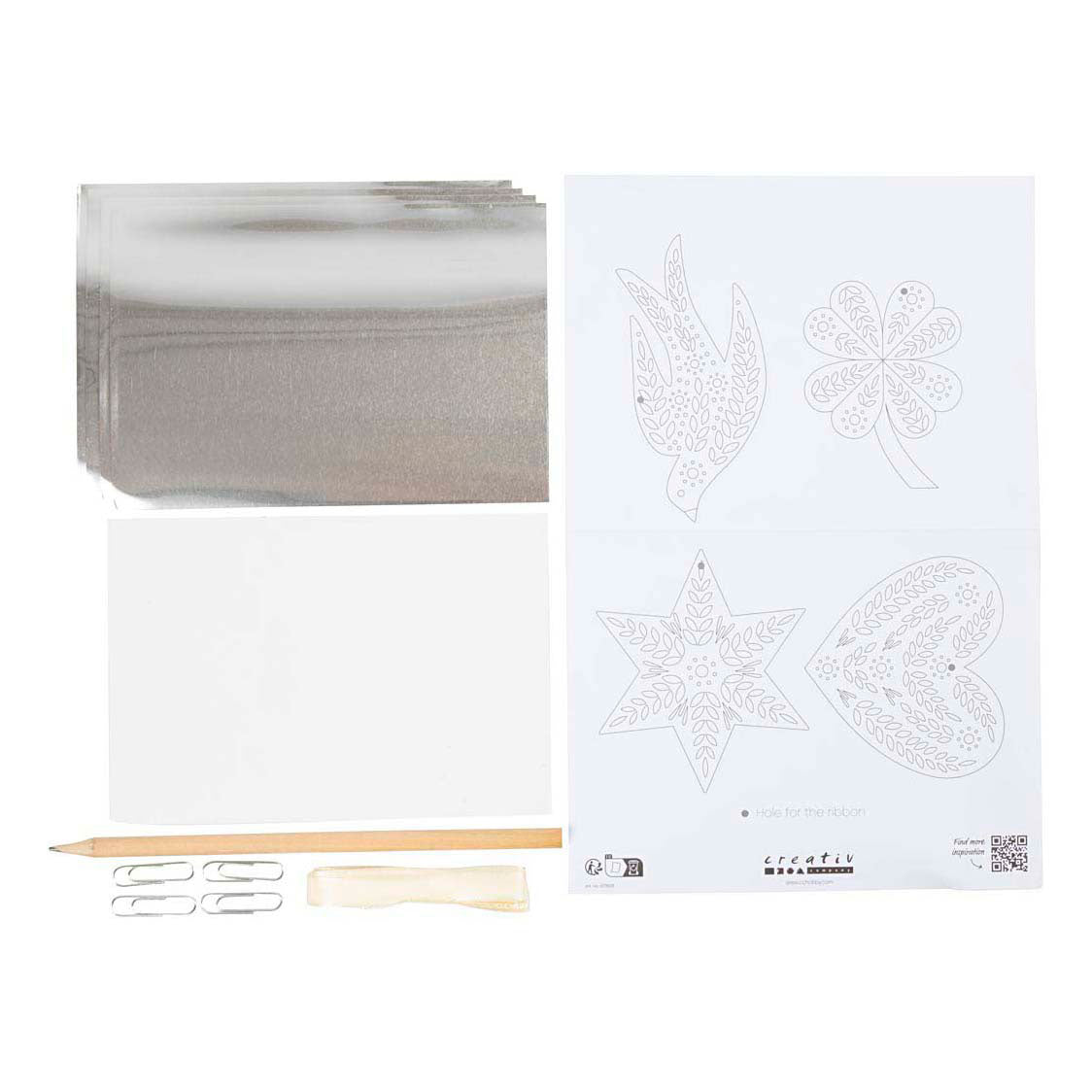 Kreativ virksomhed https: www.cchobby.nl mini-hobbyset-decoration-christmas-decoration-silver-metal-1-box