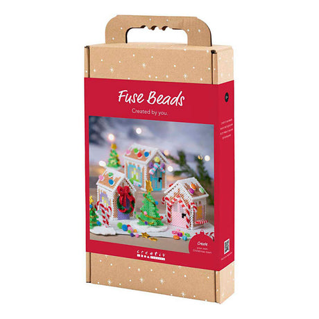 Kreativ virksomhed https: www.cchobby.nl hobbysæt-jern-beads-christmas-house-diverse-colors-1-box