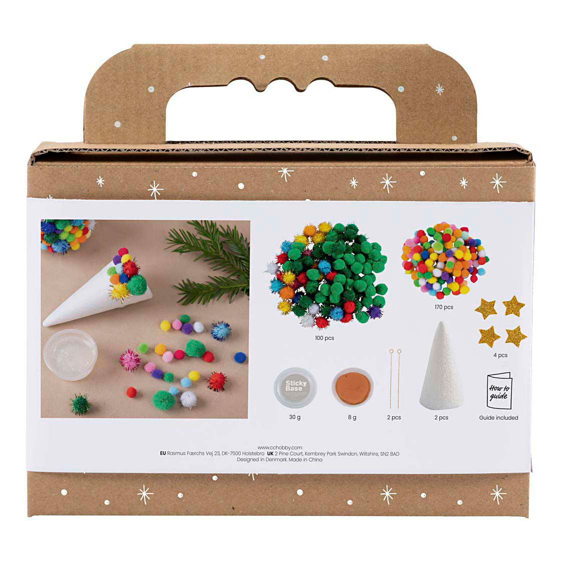 Kreativ virksomhed https: www.cchobby.nl mini-hobbysæt-decoration-christmas-tree-various-colors-1-box