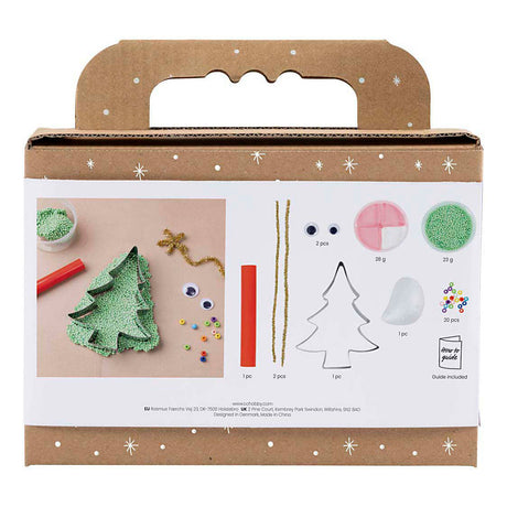 Kreativ virksomhed https: www.cchobby.nl mini-hobbyset-boetseren-christmas-treemonster-diverse-colours-1-doos