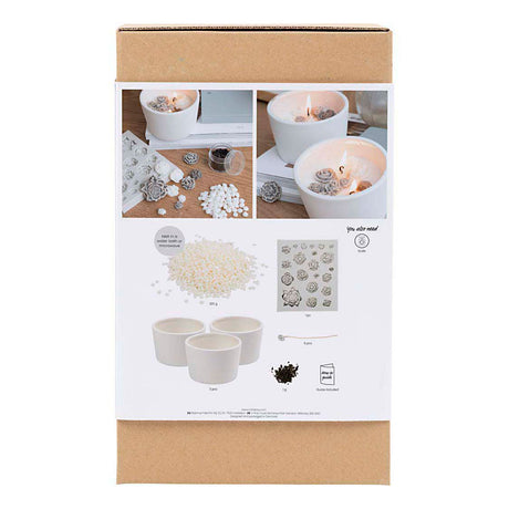 Creativ firma hobby sæt lysfremstilling, rosa, beige, hvid, creme, 1 æske