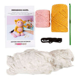Kreativ virksomhed https: www.cchobby.nl hobbyset-amigurumi-hedgehog-lightpink-warm-yellow-1-box
