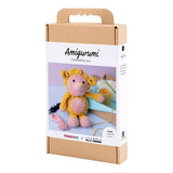 Kreativ virksomhed https: www.cchobby.nl hobbyset-amigurumi-hedgehog-lightpink-warm-yellow-1-box