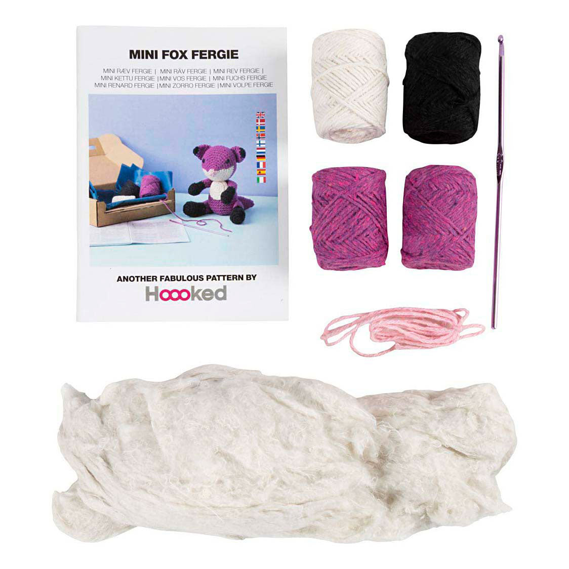 Kreativ virksomhed https: www.cchobby.nl hobbyset-amigurumi-vos-zwart-plum-1-doos
