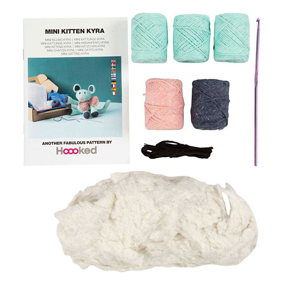 Kreativ virksomhed https: www.cchobby.nl hobbyset-amigurumi-mouse-mint-1-doos