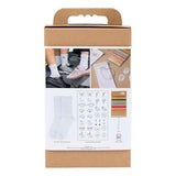Creativ virksomhed https: www.cchobby.nl hobbyset-embroidery-socks-white-1-box