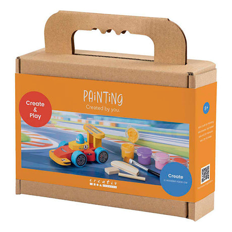 Creativ firma mini hobbysæt maling, racerbiler, farverig, 1 æske