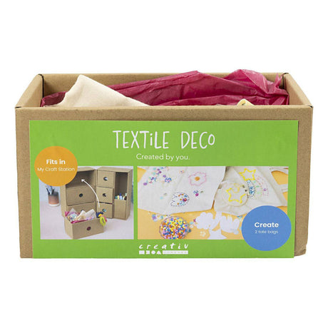 Kreativ virksomhed https: www.cchobby.nl my-craft-station-textile-decoration-various-colors-1-box