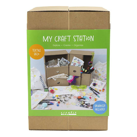 Creativ company my craft station tekstil dekoration, forskellige farver, 1 stk 1 æske